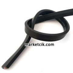 2x2,5 mm Yassı TTR Kablo, Tavukçu ve Seyyar Bahçe Aydınlatma Kablosu