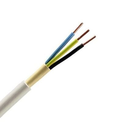 Öznur-Hes-Ünal-Altın 3x4 mm NYM Antigron Kablo, Tek Telli Tesisat Kablosu, 1 metre