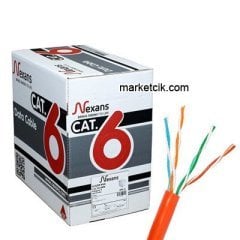 Nexans Halojen Free Cat6 Veri İletişim Data İnternet Kablosu, METRE SATIŞ 40 Metre