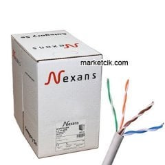 Nexans Cat5 Veri İletişim Data İnternet Kablosu, METRE SATIŞ 30 Metre
