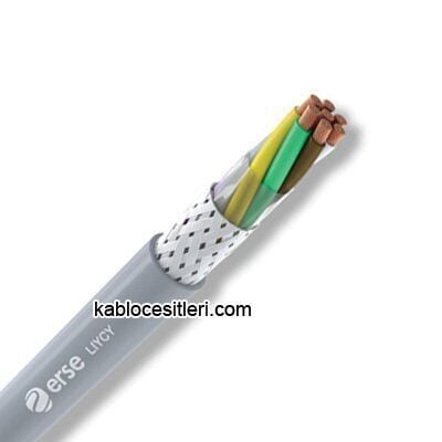 Kabloçeşitleri LIYCY 2x1,5 Sinyal ve Kontrol Kablosu, 100 Metre